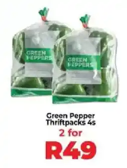 Food Lover's Market Green Pepper Thriftpacks 4s offer