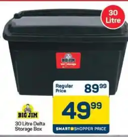 Pick n Pay Hypermarket Big Jim 30 Litre Delta Storage Box offer