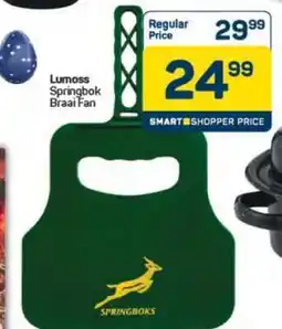 Pick n Pay Hypermarket Lumoss Springbok Braai Fan offer