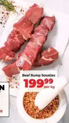 Food Lover's Market Beef Rump Sosaties offer