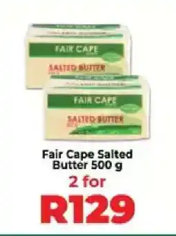 Food Lover's Market Fair Cape Salted Butter 500 g offer
