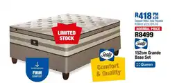 OK Furniture 152cm Grande Base Set offer