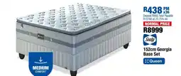 OK Furniture 152cm Georgia Base Set offer