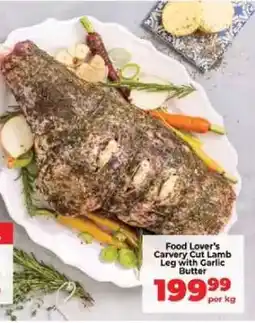 Food Lover's Market Food Lover's Carvery Cut Lamb Leg with Garlic Butter offer