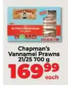 Food Lover's Market Chapman's Vannamel Prawns offer