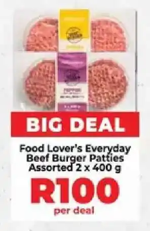 Food Lover's Market Food Lover’s Everyday Beef Burger Patties offer