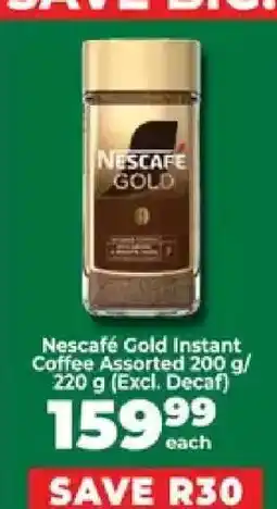 Food Lover's Market Nescafé Gold Instant Coffee Assorted offer