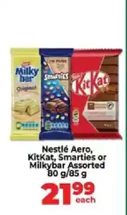 Food Lover's Market Nestlé Aero, KitKat, Smarties or Milkybar Assorted offer