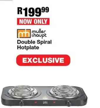 OK Furniture Double Spiral Hotplate offer