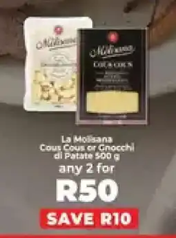 Food Lover's Market La Molisana Cous Cous or Gnocchi di Patate 500 g offer