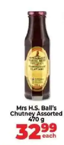 Food Lover's Market Mrs H.S.Ball's Chutney Assorted offer