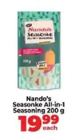 Food Lover's Market Nando's Seasonke All-in-1 Seasoning 200g offer