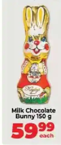 Food Lover's Market Milk Chocolate Bunny 150 g offer