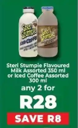 Food Lover's Market Steri Stumpie Flavoured Milk or Iced Coffee offer