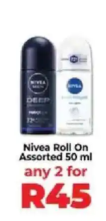 Food Lover's Market Nivea Roll On Assorted 50 ml offer