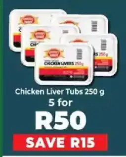 Food Lover's Market Chicken Liver Tubs 250 g offer