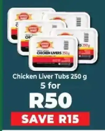 Food Lover's Market Chicken Liver Tubs 250 g offer