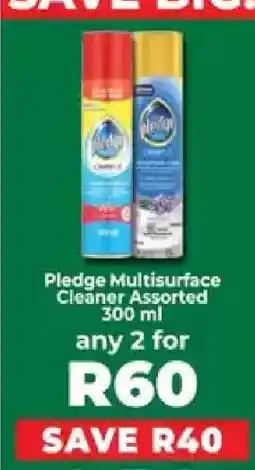 Food Lover's Market Pledge Multisurface Cleaner Assorted 300 ml offer
