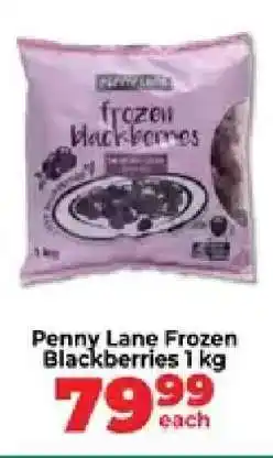 Food Lover's Market Penny Lane Frozen Blackberries 1 kg offer