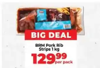 Food Lover's Market BRM Pork Rib Strips 1 kg offer