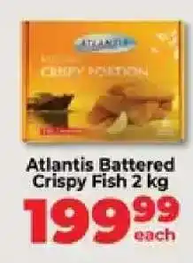 Food Lover's Market Atlantis Battered Crispy Fish 2 kg offer