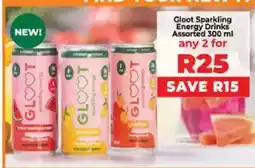Food Lover's Market Gloot Sparkling Energy Drinks offer