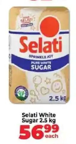 Food Lover's Market Selati White Sugar 2.5 kg offer