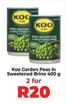 Food Lover's Market Koo Garden Peas in Sweetened Brine 400 g offer