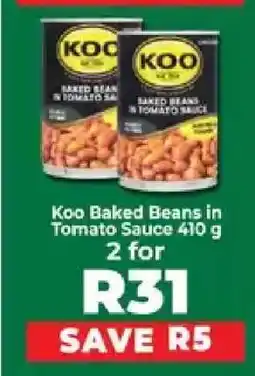 Food Lover's Market Koo Baked Beans In Tomato Sauce 410 g offer
