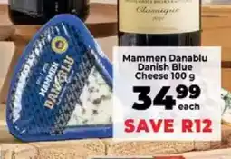 Food Lover's Market Mammen Danablu Danish Blue Cheese 100 g offer