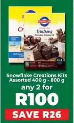 Food Lover's Market Snowflake Creations Kits offer