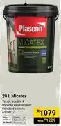 Builders Warehouse Plascon Micatex 705421-20Ltr offer