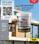 Builders Warehouse Fired Earth Severe Weather 768597-20Ltr offer