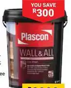 Builders Warehouse Plascon 20L Wall & All 28973 offer