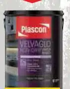 Builders Warehouse Plascon 5L Velvaglo Non Drip Water Based Enamel 538404 offer