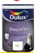 Builders Warehouse Dulux 5L Pearlglor Non Drip Water Based Enamel 146114002, 146114001 offer
