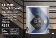 Builders Warehouse Fired Earth 1L Metal Smooth (752833,752887,752889,752893) offer
