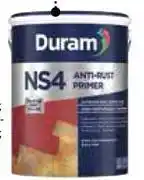 Builders Warehouse Duram 5L NS4 Anti Rust Coating 36189001, 8944 offer