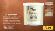 Builders Warehouse Fired Earth 1L Liquid Metal 397064, 397065 offer