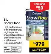 Builders Warehouse Duram 5L Show Floor 529284 offer
