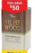 Builders Warehouse Fired Earth 5L Velvet Wood Preservative 529162 offer