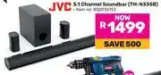Game JVC 5.1 Channel Soundbar TH-N335B 850036152 offer