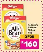 Game Kellogg's All Bran Flakes-For 2 x 1kg offer