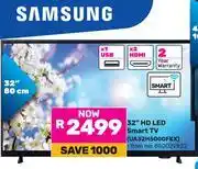 Game Samsung 32 (80cm) HD LED Smart TV UA32H5000FKX offer