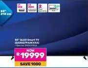Game Samsung 85(215cm) QLED Smart TV QA85Q7FAAKXXA offer