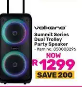 Game Volkano Summit Series Dual Trolley Party Speaker offer