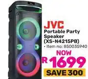 Game JVC Portable Party Speaker XS-N4215PB offer