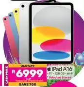 Game Apple iPad A16 offer