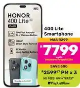 Game Honor 400 Lite Smartphone offer