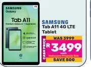 Game Samsung Tab A11 4G LTE Tablet offer